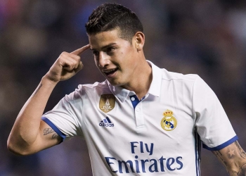 James Rodriguez en Real Madrid goles asistencias titulos