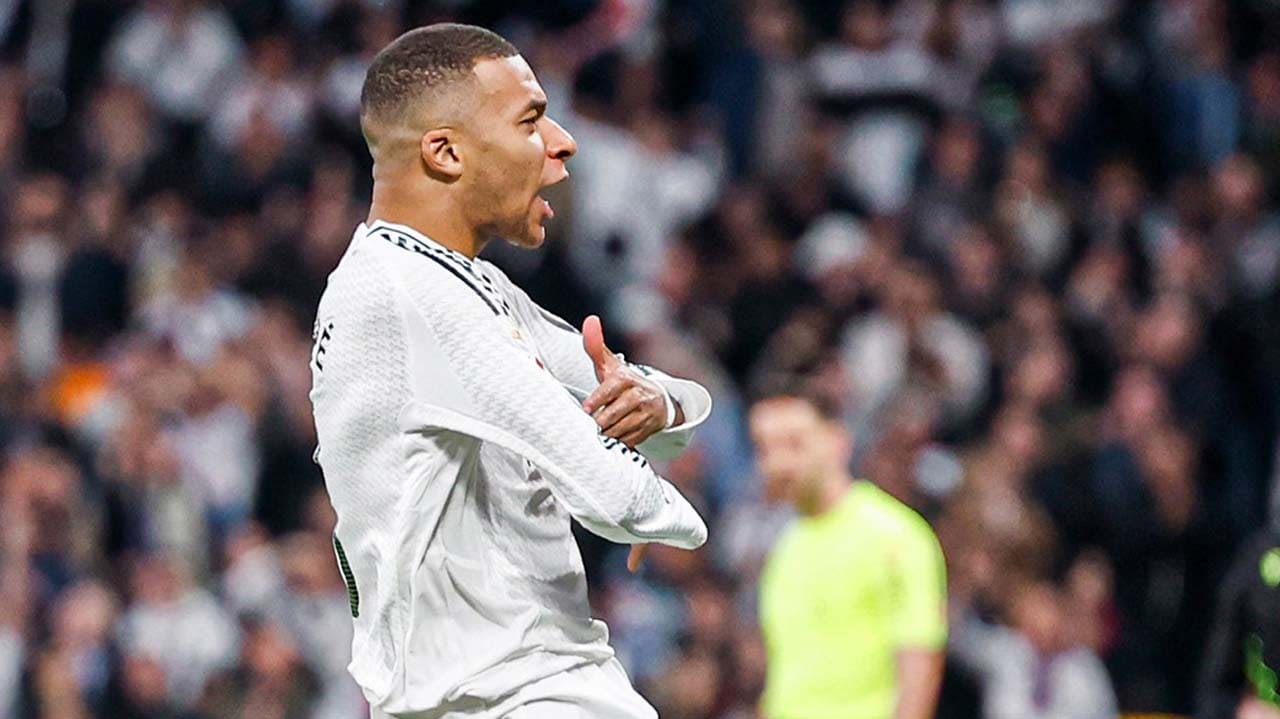 kylian mbappe festejos real madrid sevilla madridismo