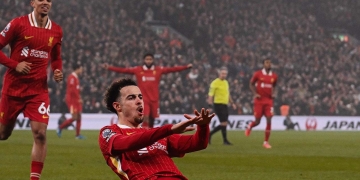 liverpool campeon invierno liverpool premier league luis diaz