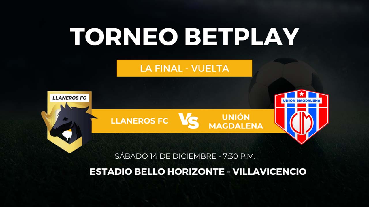 llaneros union magdalena final torneo betplay donde ver vivo