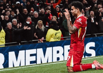 luis diaz doblete liverpool tottenham premier league