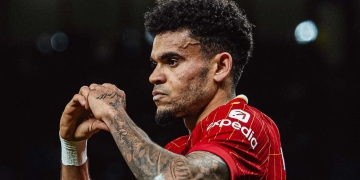 luis diaz gol liverpool tottenham premier league 2024