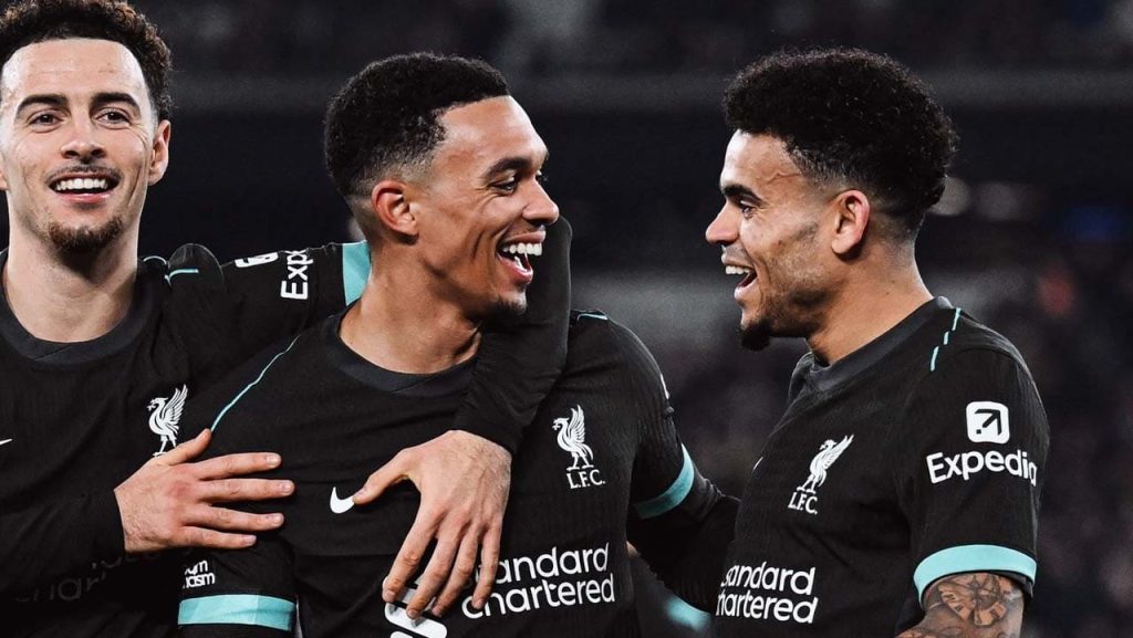 real madrid alexander arnold gol festejo liverpool