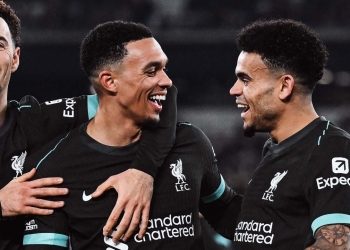 real madrid alexander arnold gol festejo liverpool