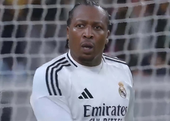real madrid leyendas edwin congo barcelona