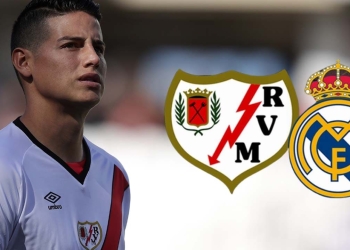 real madrid rayo vallecano laliga donde ver vivo james rodriguez
