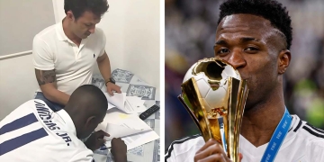 real madrid vinicius historia goles titulos