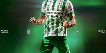atletico nacional camiseta 2025 nike oficial