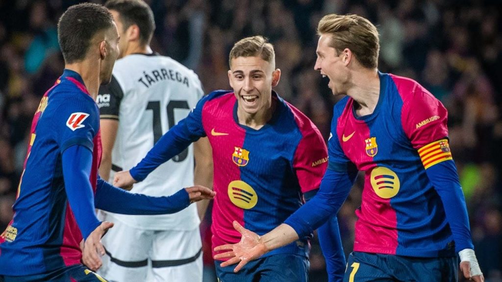 barcelona 101 goles temporada primer equipo europa 2025