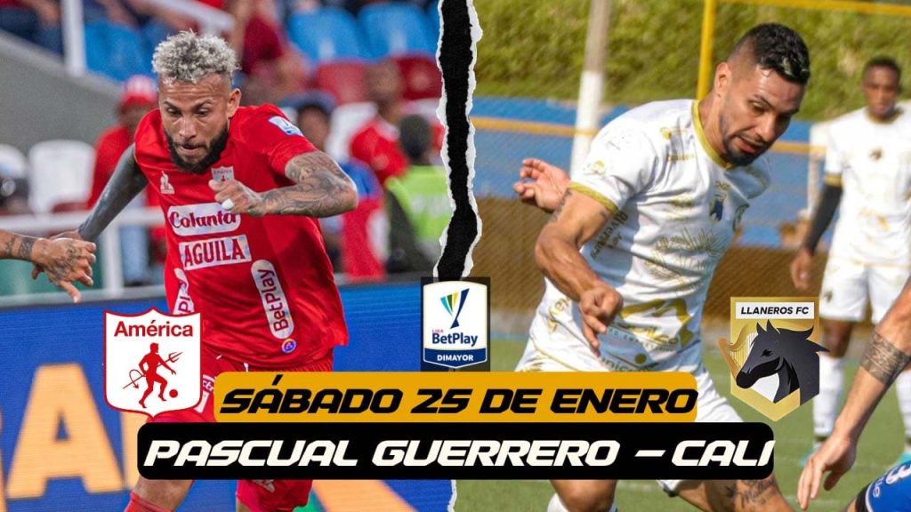 donde ver america de cali llaneros liga betplay tv hora canales