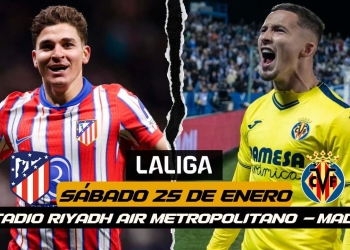 donde ver atletico de madrid villarreal laliga tv en vivo jornada 21