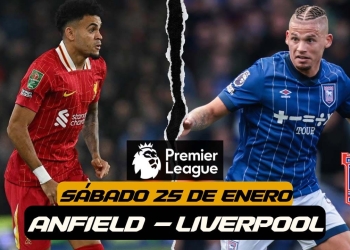 donde ver liverpool ipswich premier league