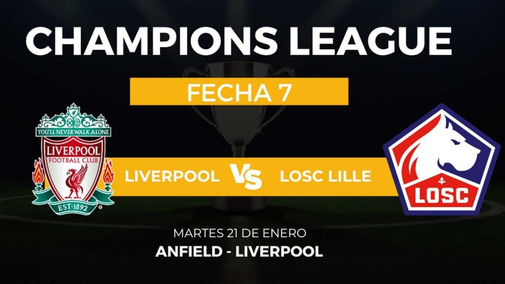 donde ver liverpool lille champions league luis diaz