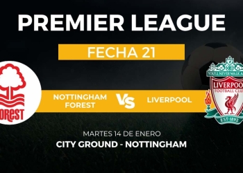 donde ver liverpool premier league nottingham vivo