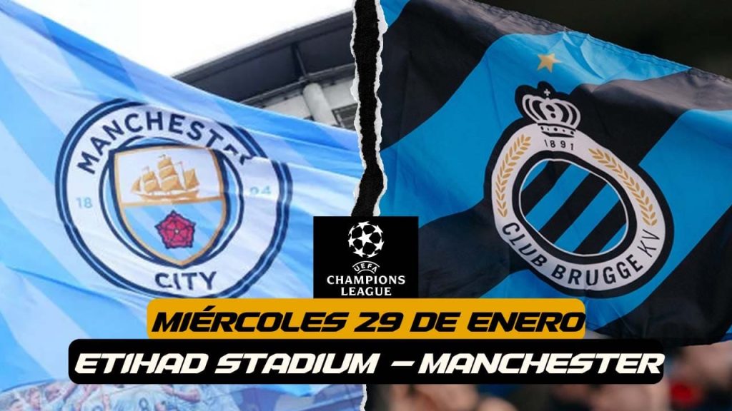 donde ver manchester city brujas champions league tv streaming