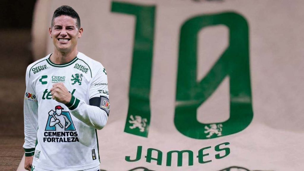 james rodriguez debut club leon mexico atlas capitan