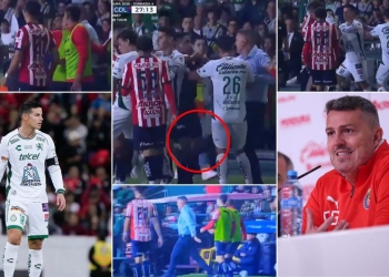 james rodriguez oscar garcia dt chivas leon patada