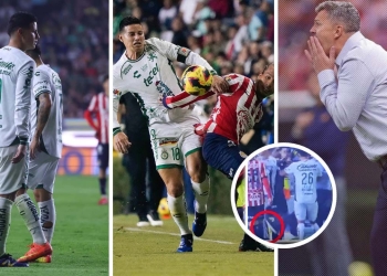 james rodriguez oscar garcia leon chivas liga mx dt patada