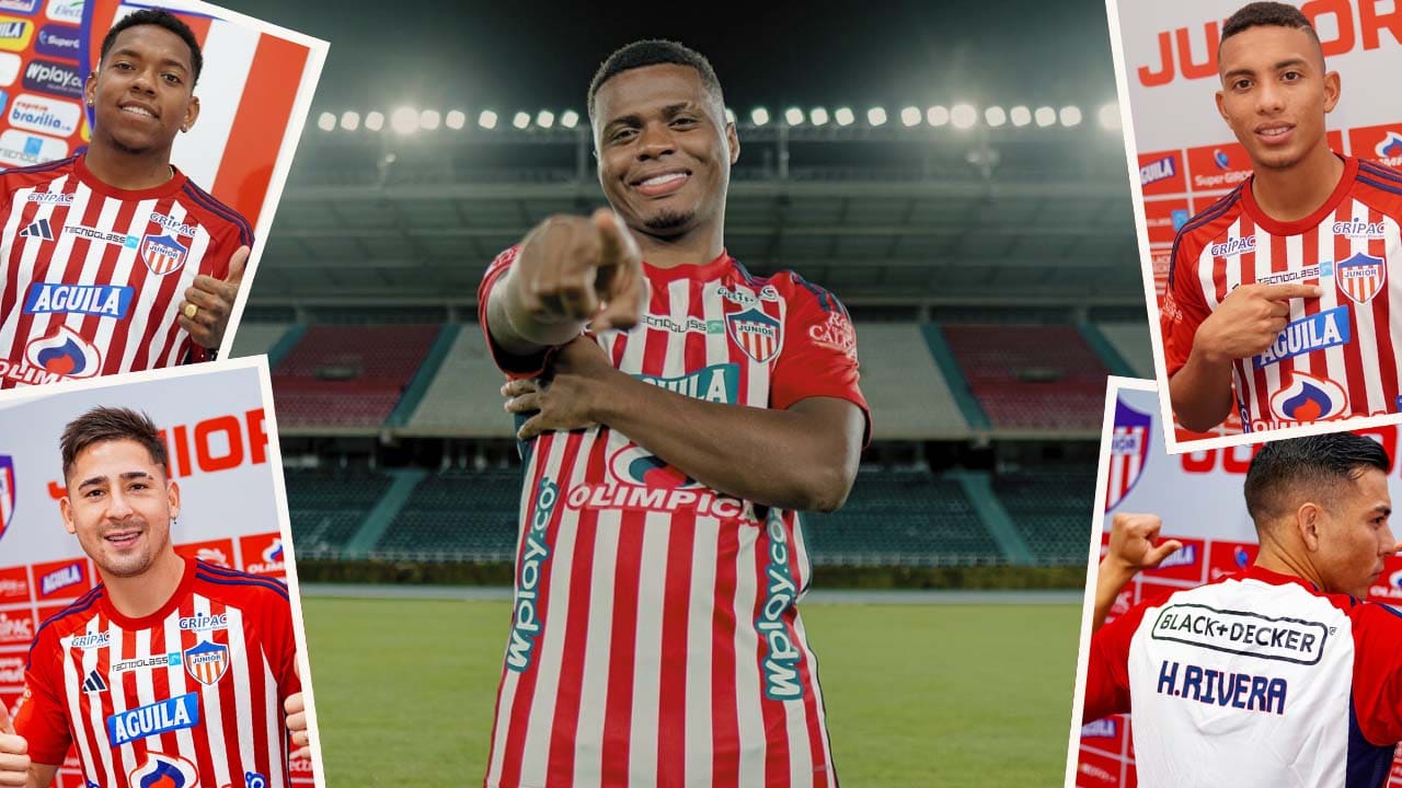 junior fichajes 2025 plantilla completa deiber caicedo