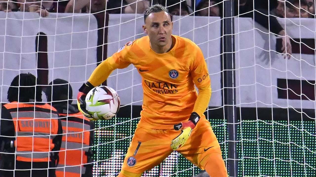 keylor navas real madrid psg newells