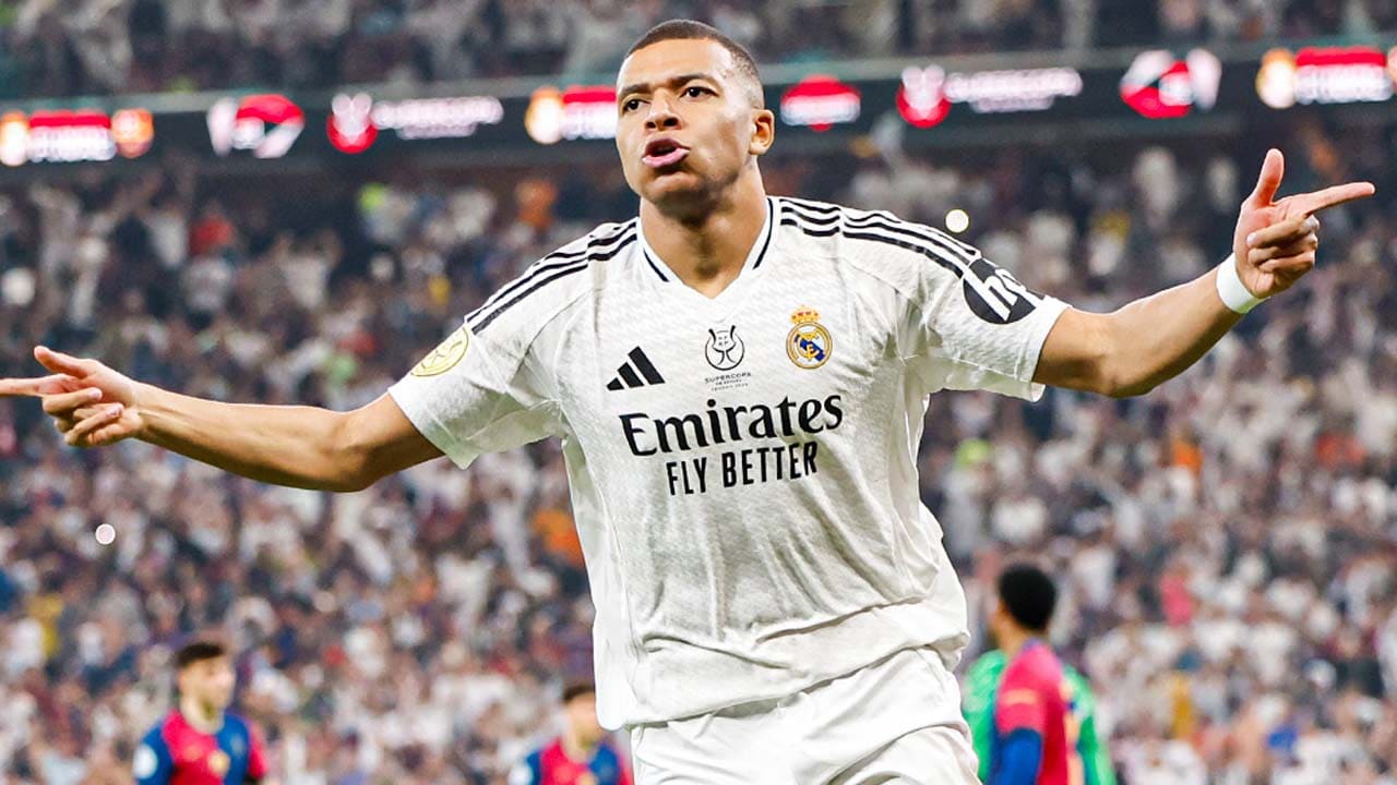 kylian mbappe goles real madrid finales supercopa