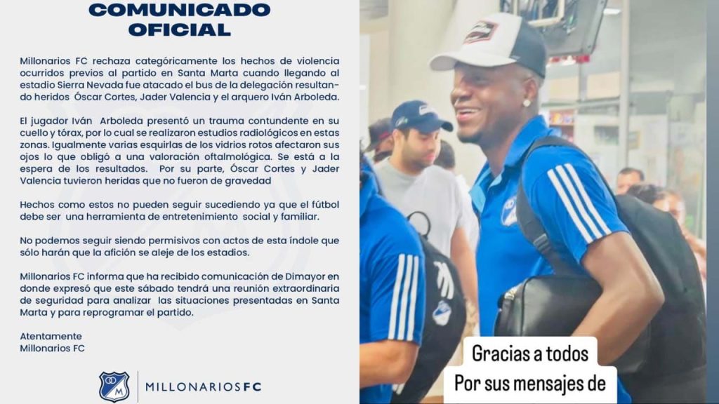 millonarios como esta ivan arboleda partido union magdalena liga betplay dimayor