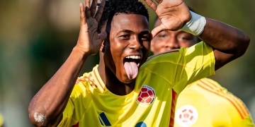 neiser villarreal seleccion colombia sudamericano goles millonarios