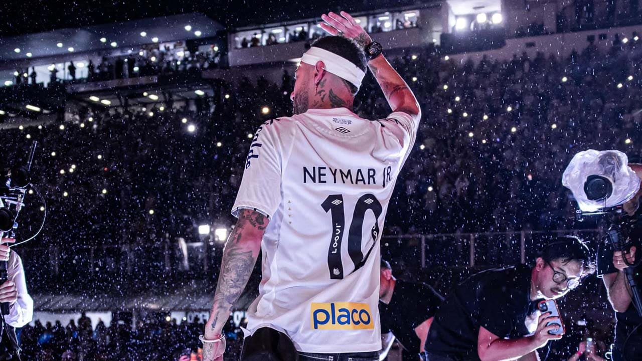 neymar regreso santos detalles presentacion