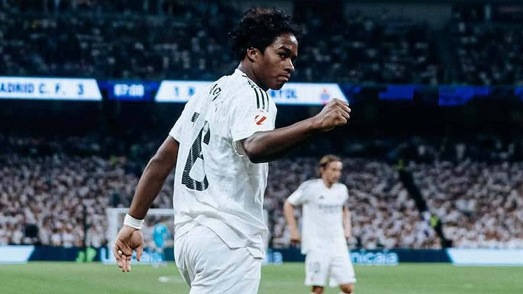 real madrid endrick goles presente futuro brasilero