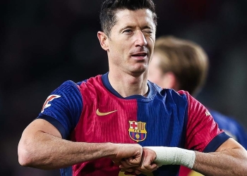 robert lewandowski goleador barcelona 2025 la liga champions