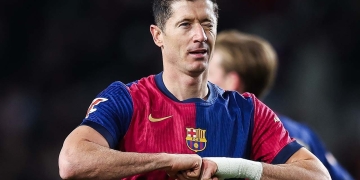 robert lewandowski goleador barcelona 2025 la liga champions