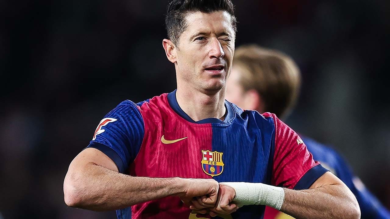 robert lewandowski goleador barcelona 2025 la liga champions