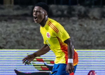 seleccion colombia oscar perea sudamericano gol 2025