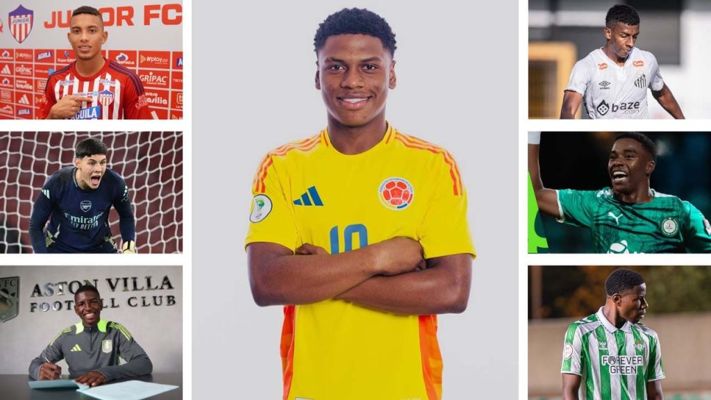 seleccion colombia sub 20 2025 talentos seguir sudamericano