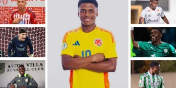 seleccion colombia sub 20 2025 talentos seguir sudamericano