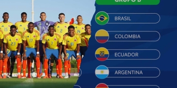 sudamericano sub 20 calendario seleccion colombia 2025