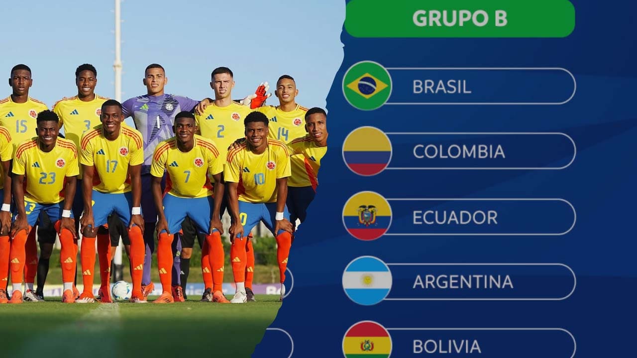 sudamericano sub 20 calendario seleccion colombia 2025