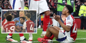 arsenal manchester city lewis skelly haaland premier league