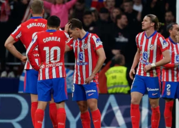 Atlético de Madrid dejó escapar una oportunida de oro de llegar a lo más alto