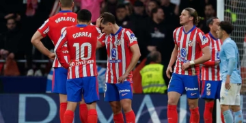 Atlético de Madrid dejó escapar una oportunida de oro de llegar a lo más alto