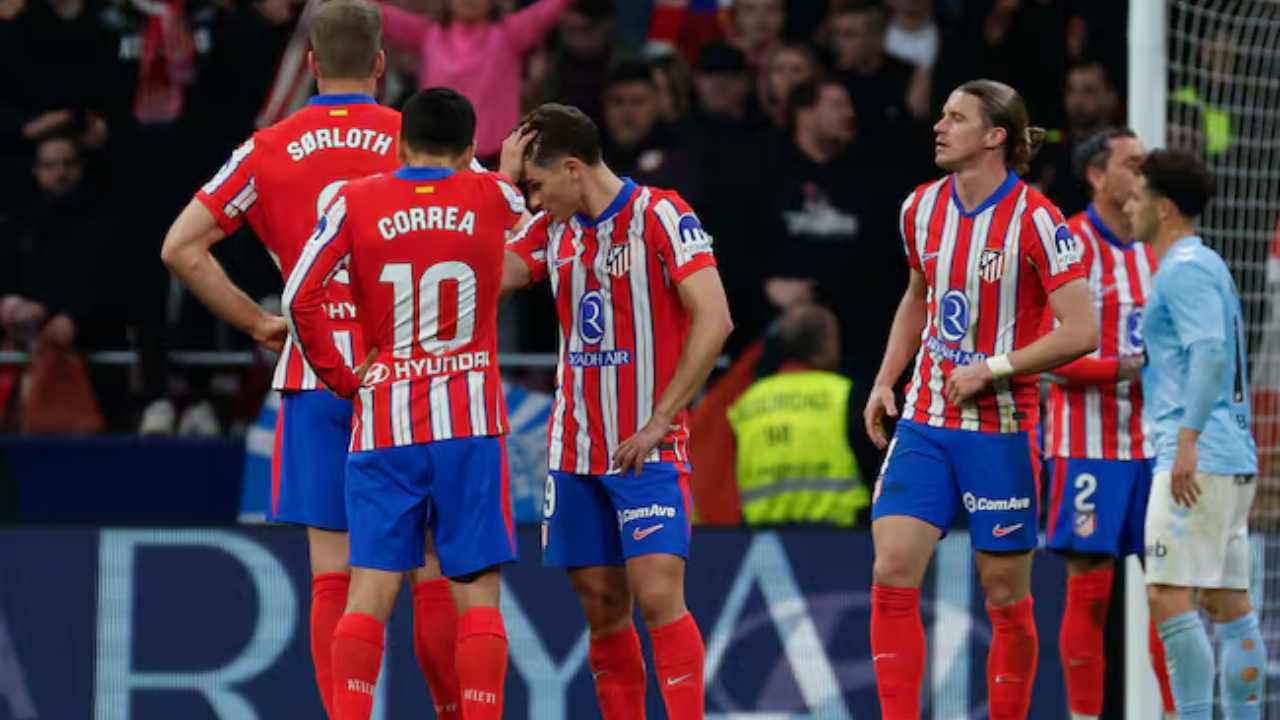 Atlético de Madrid dejó escapar una oportunida de oro de llegar a lo más alto