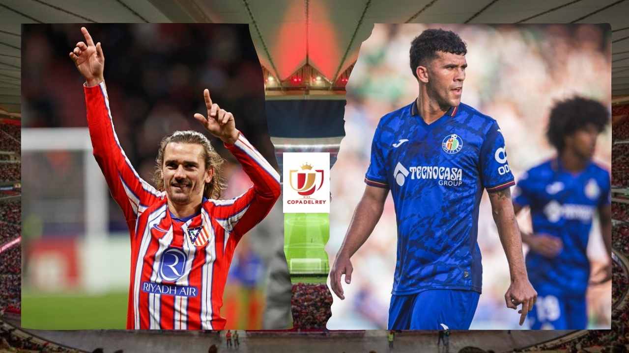 Atlético de Madrid enfrenta al Getafe por Copa del Rey