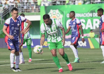 Atlético Nacional cayó en su visita al estadio Armando Maestre Pavajeau de Valledupar