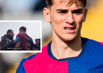 barcelona gavi golpe alaves parte medico