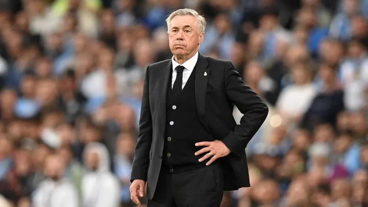 Carlo Ancelotti en un momento clave de la temporada con Real Madrid