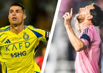 cristiano ronaldo lionel messi 2025 goles asistencias al nassr inter miami