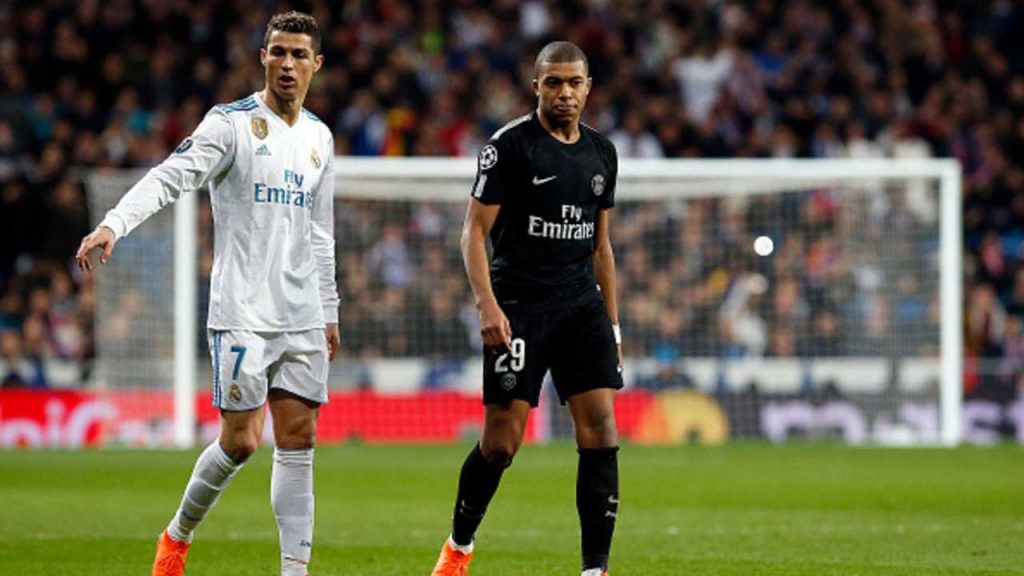 Cristiano Ronaldo elogia a Kylian Mbappé