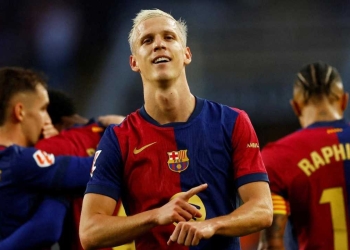 Dani Olmo regresó tras mes y medio de lesión