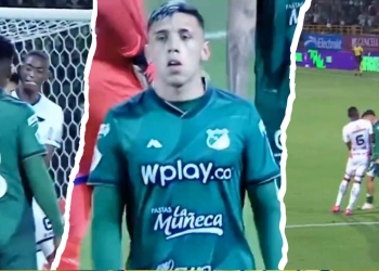 deportivo cali emiliano rodriguez expulsado fortaleza liga betplay