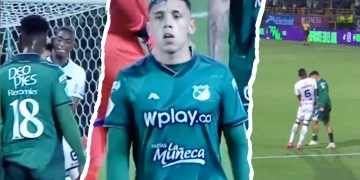 deportivo cali emiliano rodriguez expulsado fortaleza liga betplay